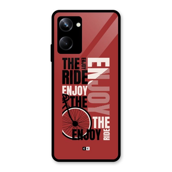 Enjoy The Ride Glass Back Case for Realme 10 Pro