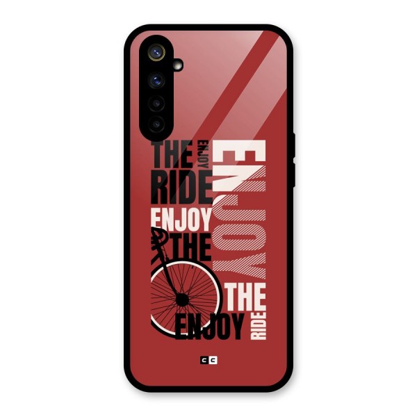 Enjoy The Ride Glass Back Case for Realme 6i