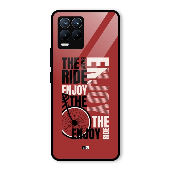 Enjoy The Ride Glass Back Case for Realme 8