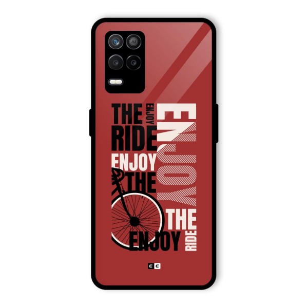 Enjoy The Ride Glass Back Case for Realme 8s 5G