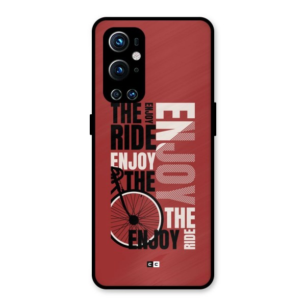 Enjoy The Ride Metal Back Case for OnePlus 9 Pro