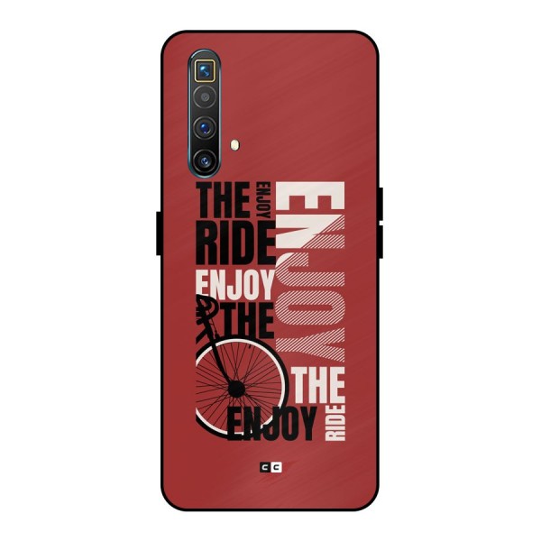 Enjoy The Ride Metal Back Case for Realme X3 SuperZoom