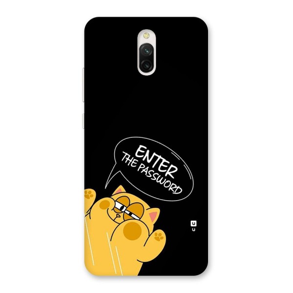 Enter The Password Back Case for Redmi 8A Dual