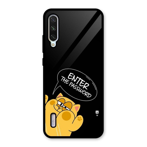 Enter The Password Glass Back Case for Mi A3