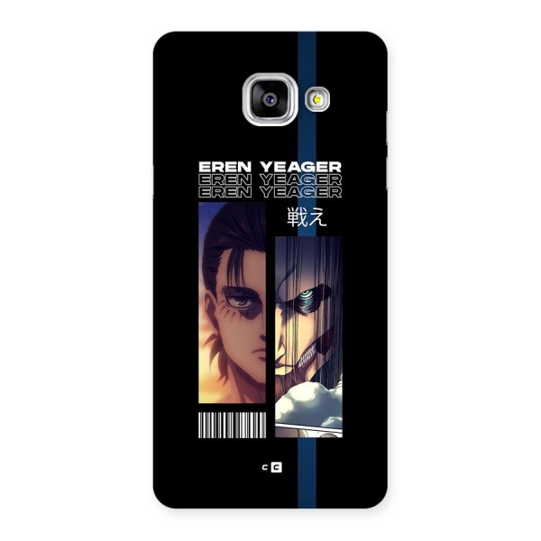 Eren Yeager Angry Back Case for Galaxy A5 (2016)