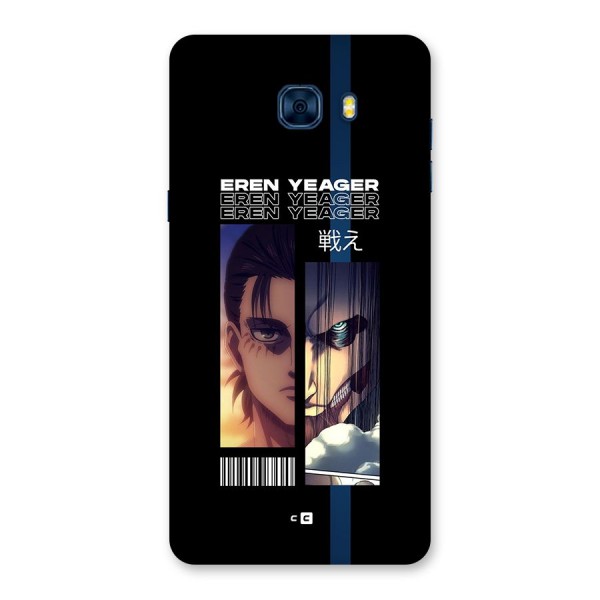 Eren Yeager Angry Back Case for Galaxy C7 Pro