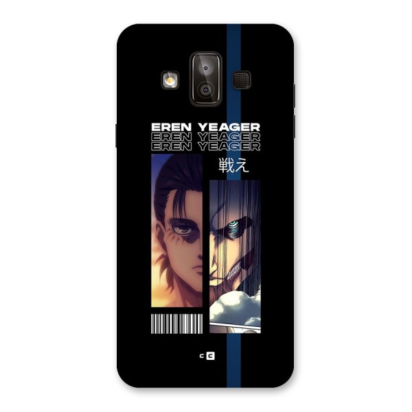 Eren Yeager Angry Back Case for Galaxy J7 Duo