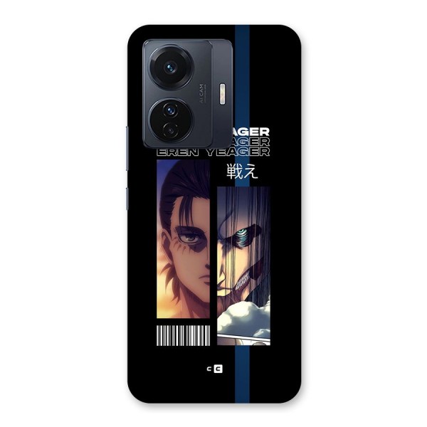 Eren Yeager Angry Back Case for Vivo iQOO Z6 Pro