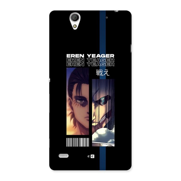 Eren Yeager Angry Back Case for Xperia C4