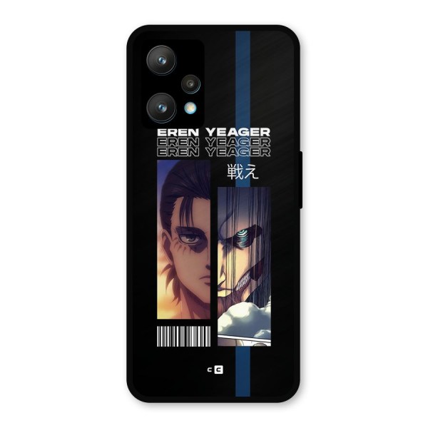 Eren Yeager Angry Metal Back Case for Realme 9