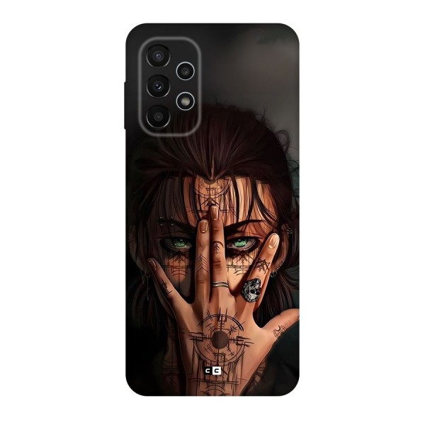 Eren Yeager Illustration Back Case for Galaxy A23