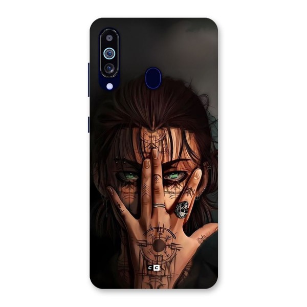 Eren Yeager Illustration Back Case for Galaxy A60