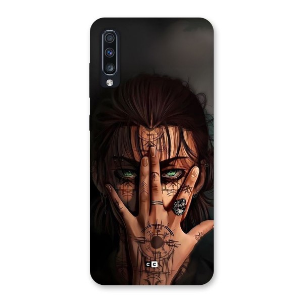 Eren Yeager Illustration Back Case for Galaxy A70s