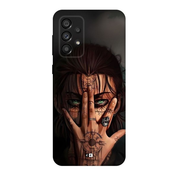 Eren Yeager Illustration Back Case for Galaxy A73 5G