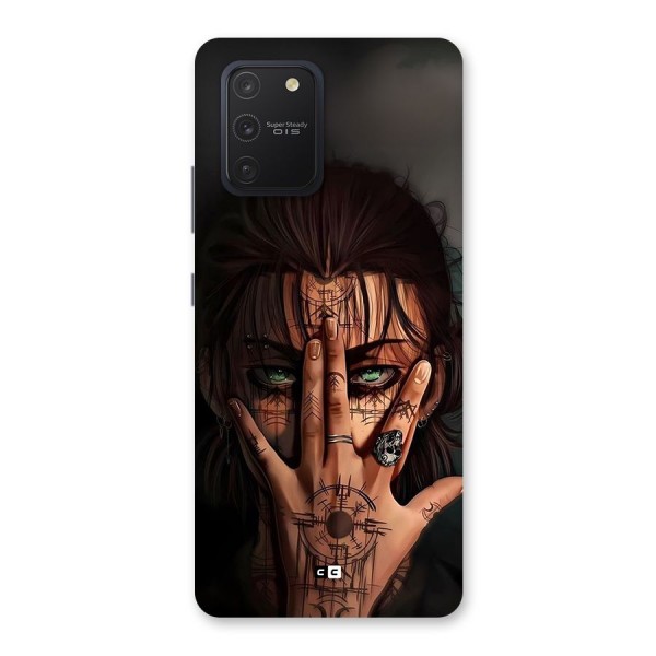 Eren Yeager Illustration Back Case for Galaxy S10 Lite