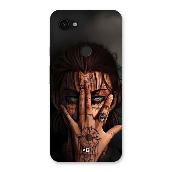 Eren Yeager Illustration Back Case for Google Pixel 3a XL