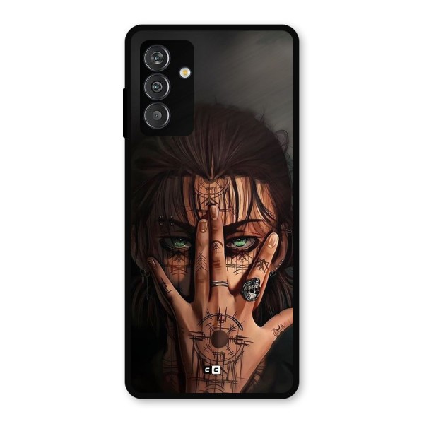 Eren Yeager Illustration Metal Back Case for Galaxy F13