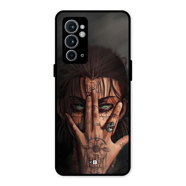 Eren Yeager Illustration Metal Back Case for OnePlus 9RT 5G