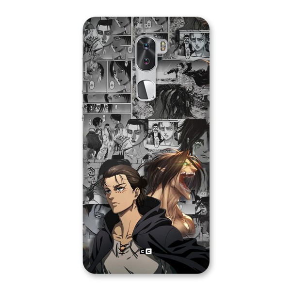 Eren Yeager Manga Back Case for Coolpad Cool 1