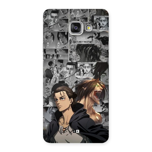 Eren Yeager Manga Back Case for Galaxy A7 (2016)