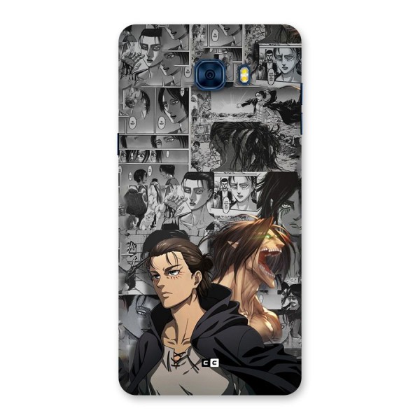 Eren Yeager Manga Back Case for Galaxy C7 Pro