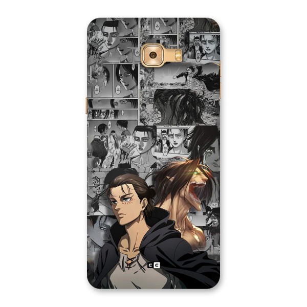 Eren Yeager Manga Back Case for Galaxy C9 Pro