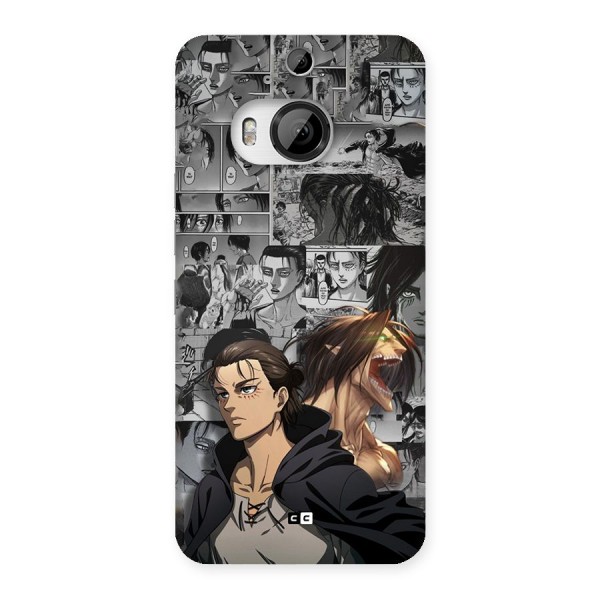 Eren Yeager Manga Back Case for HTC One M9 Plus