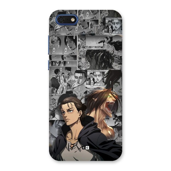 Eren Yeager Manga Back Case for Honor 7s