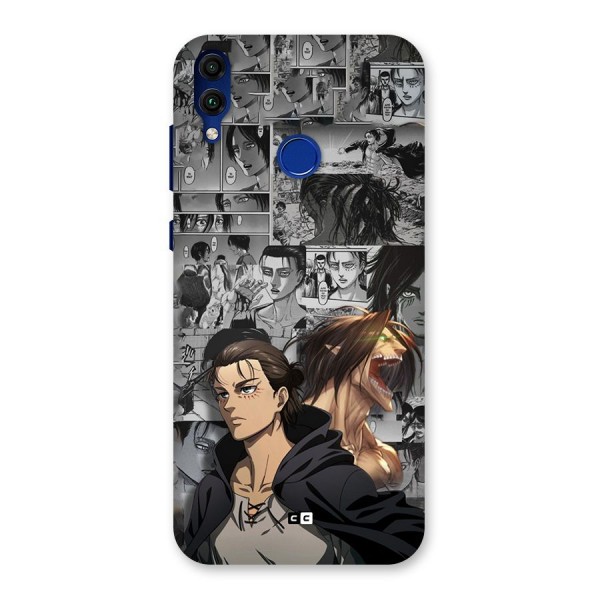 Eren Yeager Manga Back Case for Honor 8C