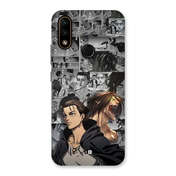 Eren Yeager Manga Back Case for Lenovo A6 Note