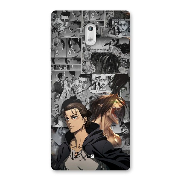 Eren Yeager Manga Back Case for Nokia 3