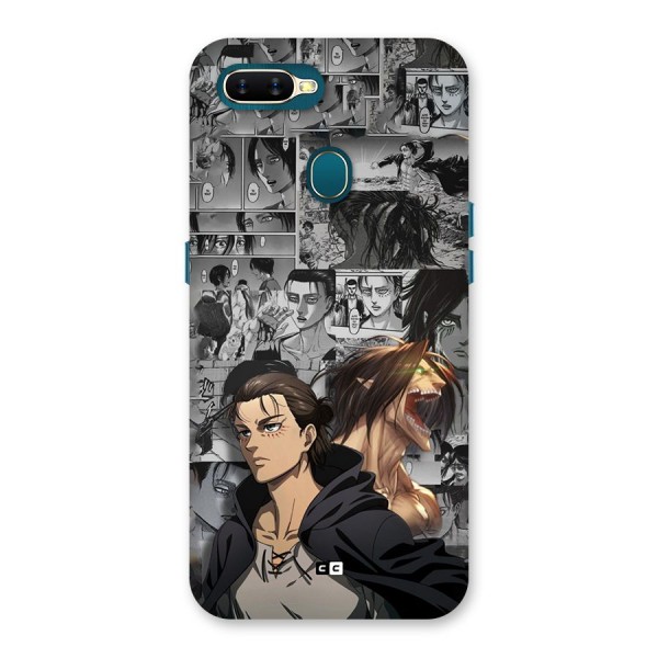 Eren Yeager Manga Back Case for Oppo A11k