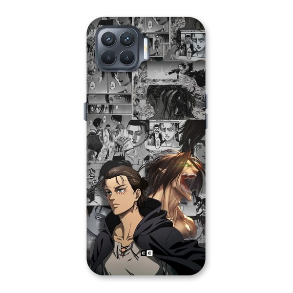 Eren Yeager Manga Back Case for Oppo F17 Pro