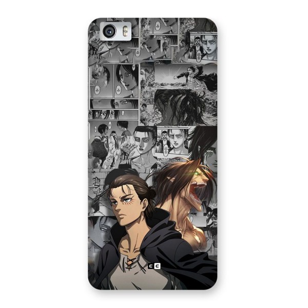 Eren Yeager Manga Back Case for Redmi Mi 5