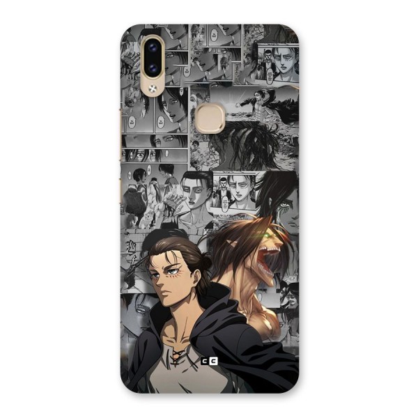 Eren Yeager Manga Back Case for Vivo V9