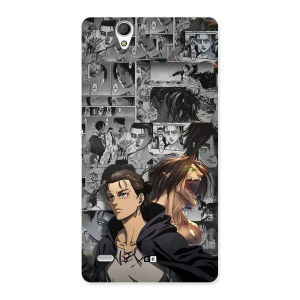 Eren Yeager Manga Back Case for Xperia C4