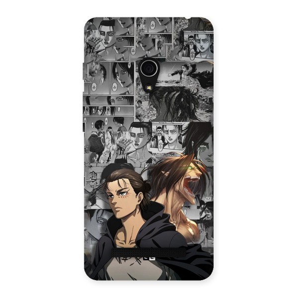 Eren Yeager Manga Back Case for Zenfone 5