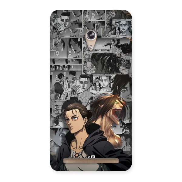 Eren Yeager Manga Back Case for Zenfone 6