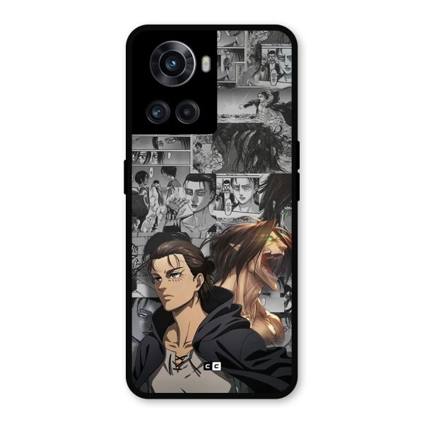 Eren Yeager Manga Metal Back Case for OnePlus 10R