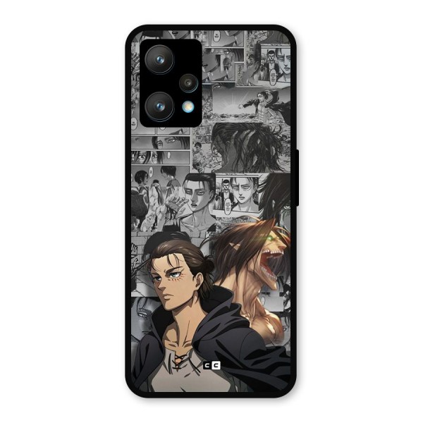 Eren Yeager Manga Metal Back Case for Realme 9