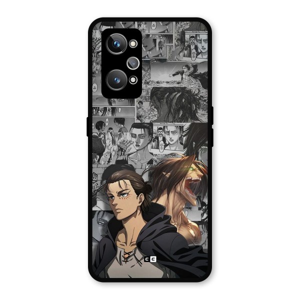 Eren Yeager Manga Metal Back Case for Realme GT 2