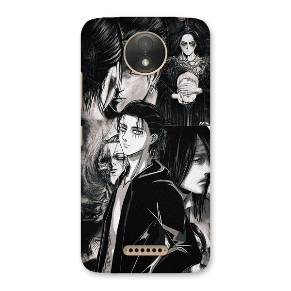 Eren Yeager Titan Back Case for Moto C Plus