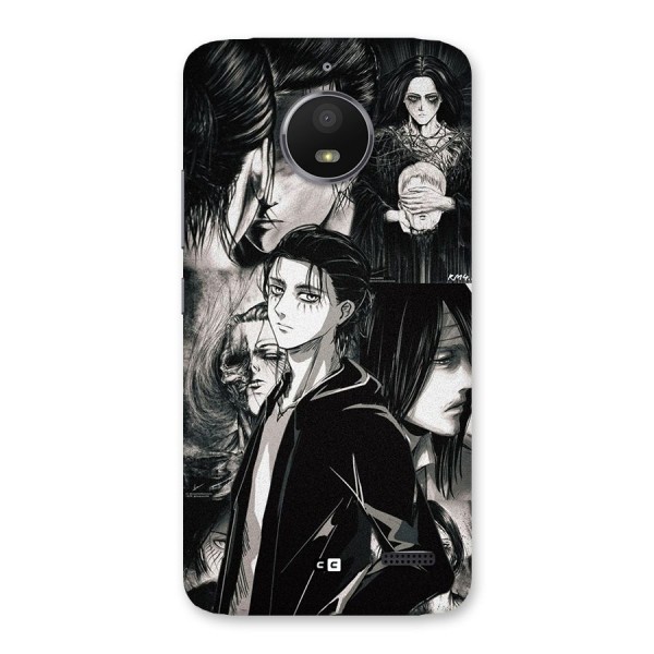 Eren Yeager Titan Back Case for Moto E4