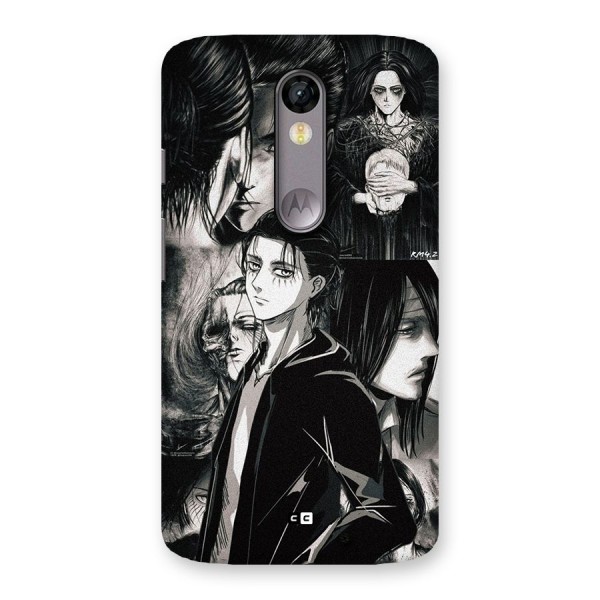 Eren Yeager Titan Back Case for Moto X Force