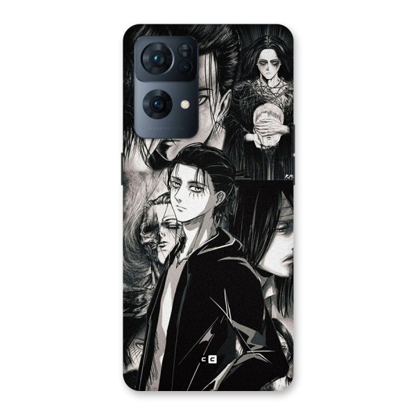 Eren Yeager Titan Back Case for Oppo Reno7 Pro 5G