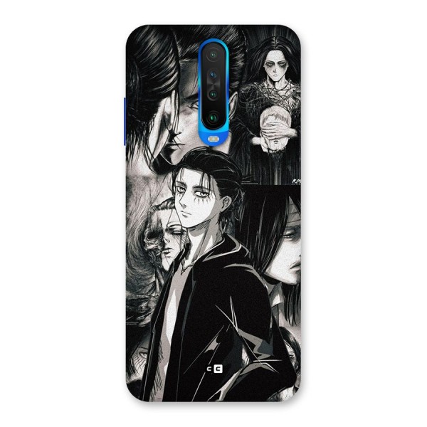 Eren Yeager Titan Back Case for Poco X2