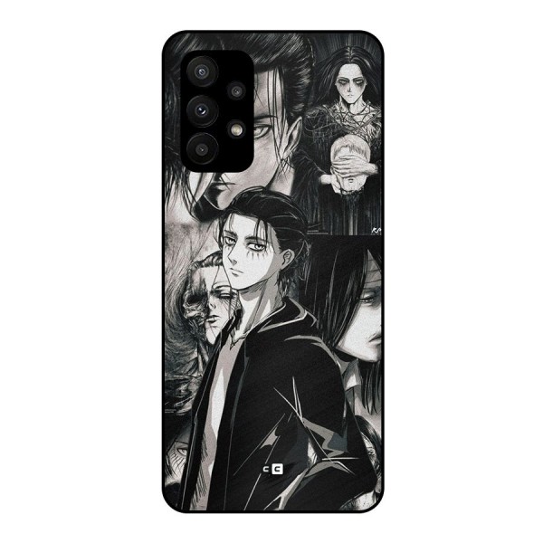 Eren Yeager Titan Metal Back Case for Galaxy A23