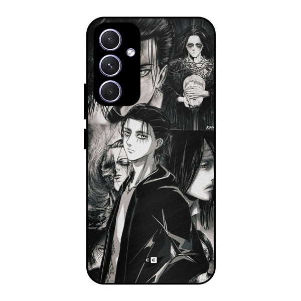 Eren Yeager Titan Metal Back Case for Galaxy A54