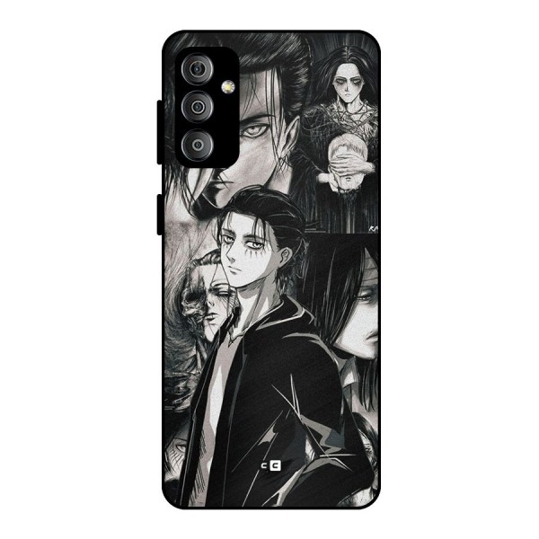 Eren Yeager Titan Metal Back Case for Galaxy F23