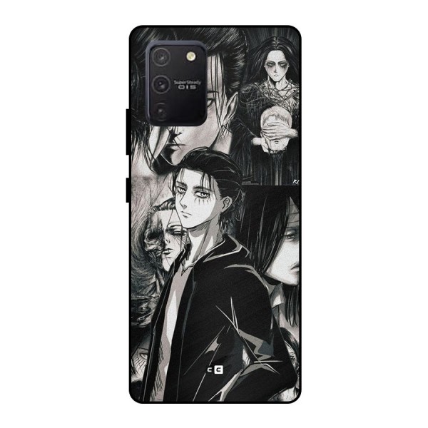 Eren Yeager Titan Metal Back Case for Galaxy S10 Lite